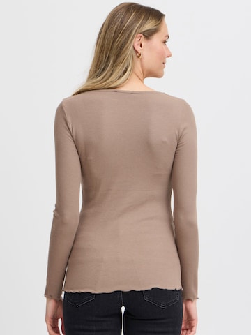 T-shirt 'FRHizamond' Fransa en marron