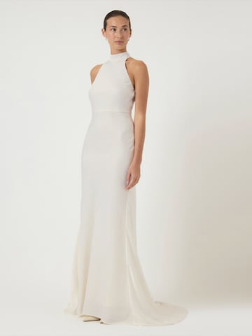 YAS Aftonklänning 'YASDOTTEA' i vit