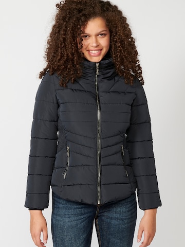 KOROSHI Winter jacket in Blue: front