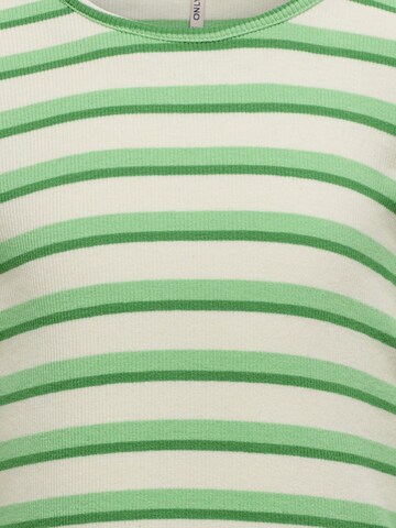 Tricou 'KOGEvig' de la ONLY GIRLS pe verde