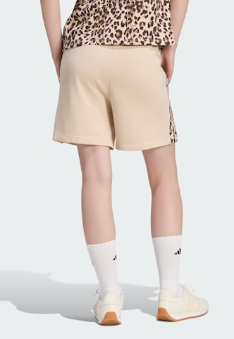 ADIDAS SPORTSWEAR Normální Kalhoty 'Seasonal Essentials' – béžová