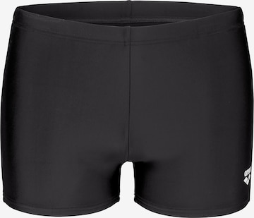 Pantaloncini sportivi da bagno 'ICONS' di ARENA in nero: frontale