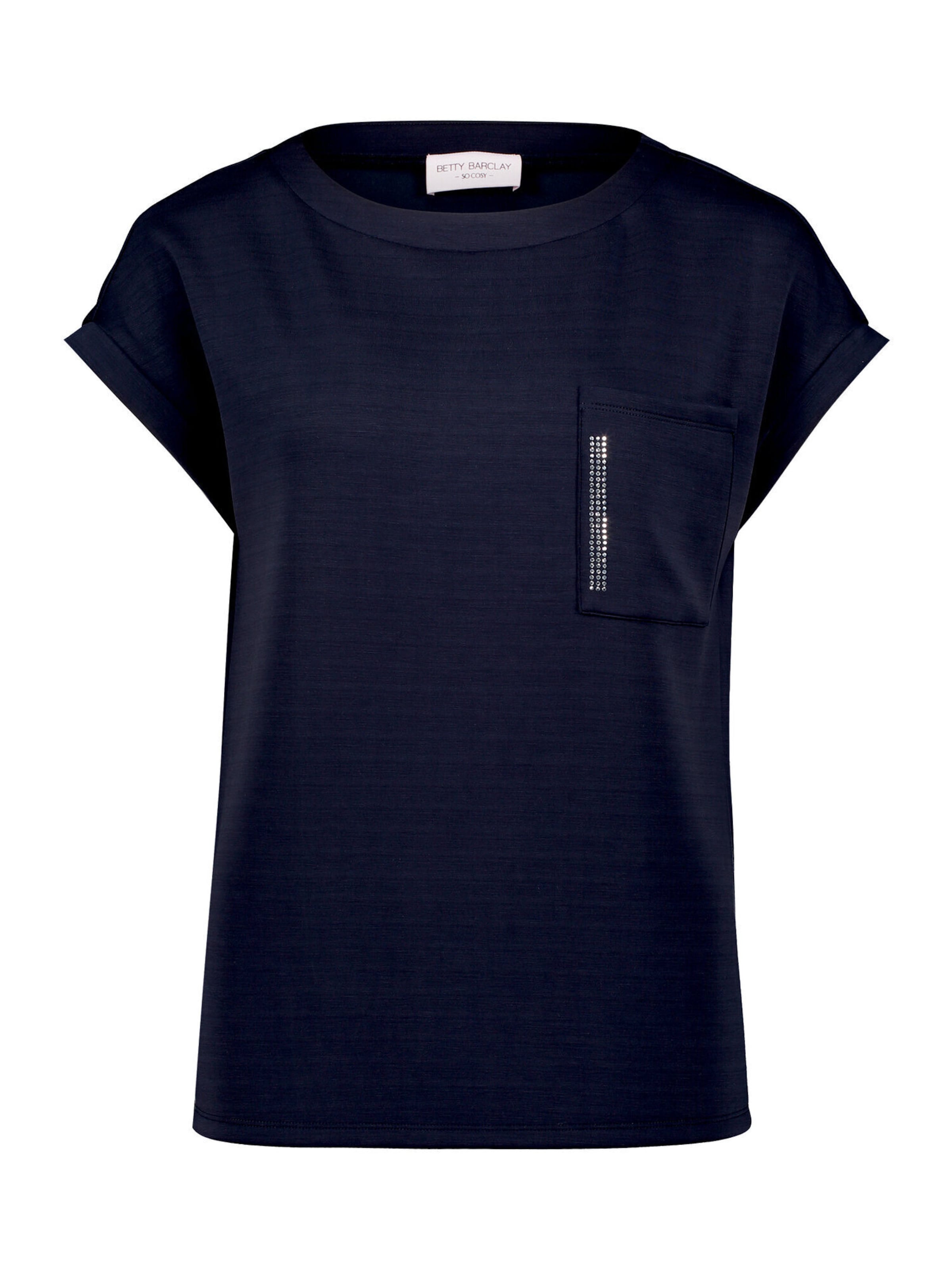 Sweat-shirt Betty Barclay en bleu : devant