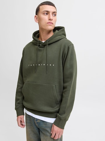 JACK & JONES Sweatshirt 'JJEStar' in Green