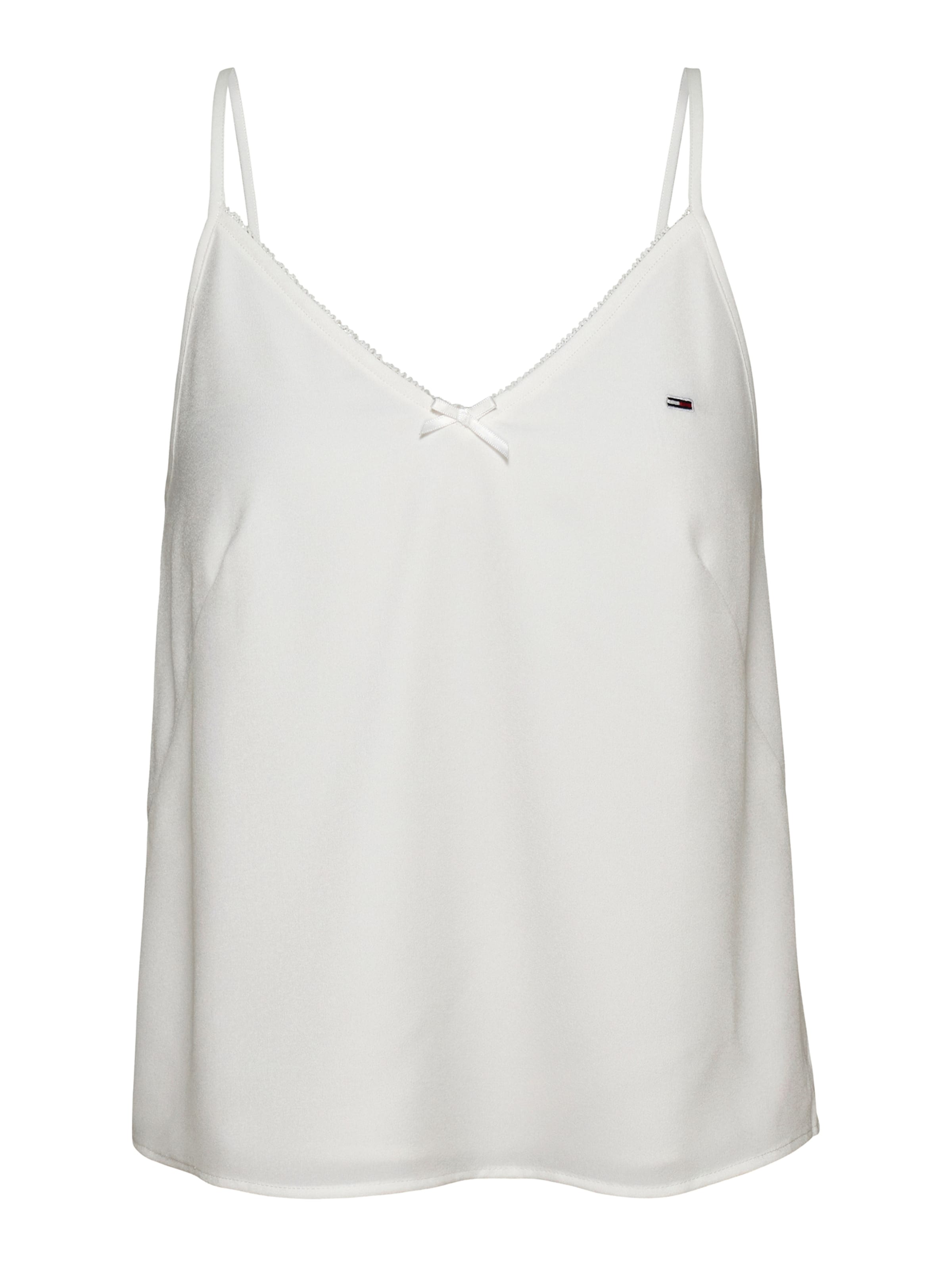 Tommy Jeans Topp 'Essential', värv beež: eest vaates