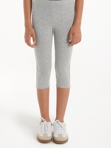 Tezenis Skinny Leggings in Grau: Vorderseite