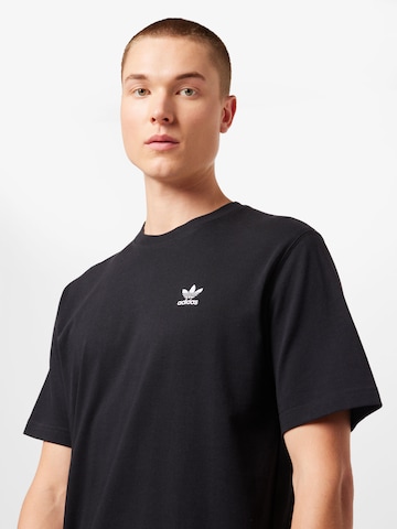 Tricou 'Adicolor Classics Back+Front Trefoil' de la ADIDAS ORIGINALS pe negru