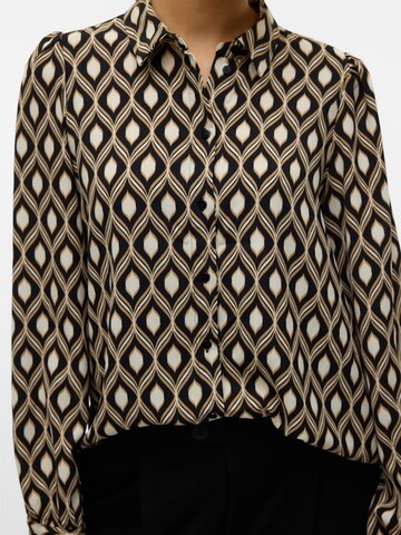 VERO MODA Blouse 'VMVARIA' in Zwart