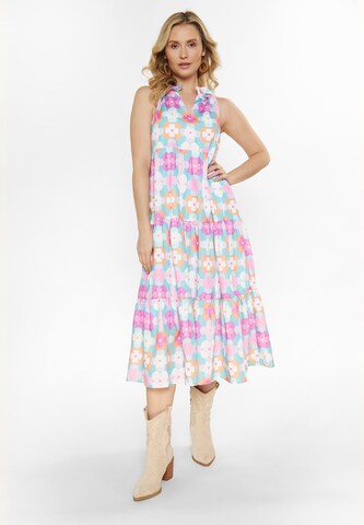 usha FESTIVAL - Vestido de verano en azul: frente