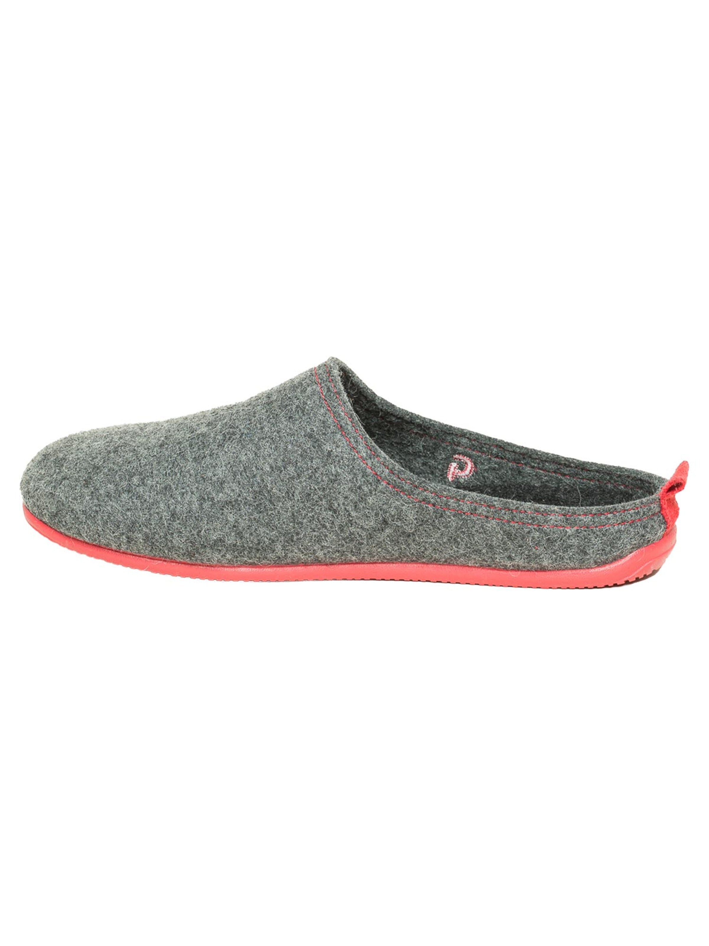 Gottstein Muiltjes 'Wool Slide-In' in Grijs