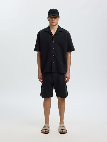 SELECTED Loosefit Bukser i sort