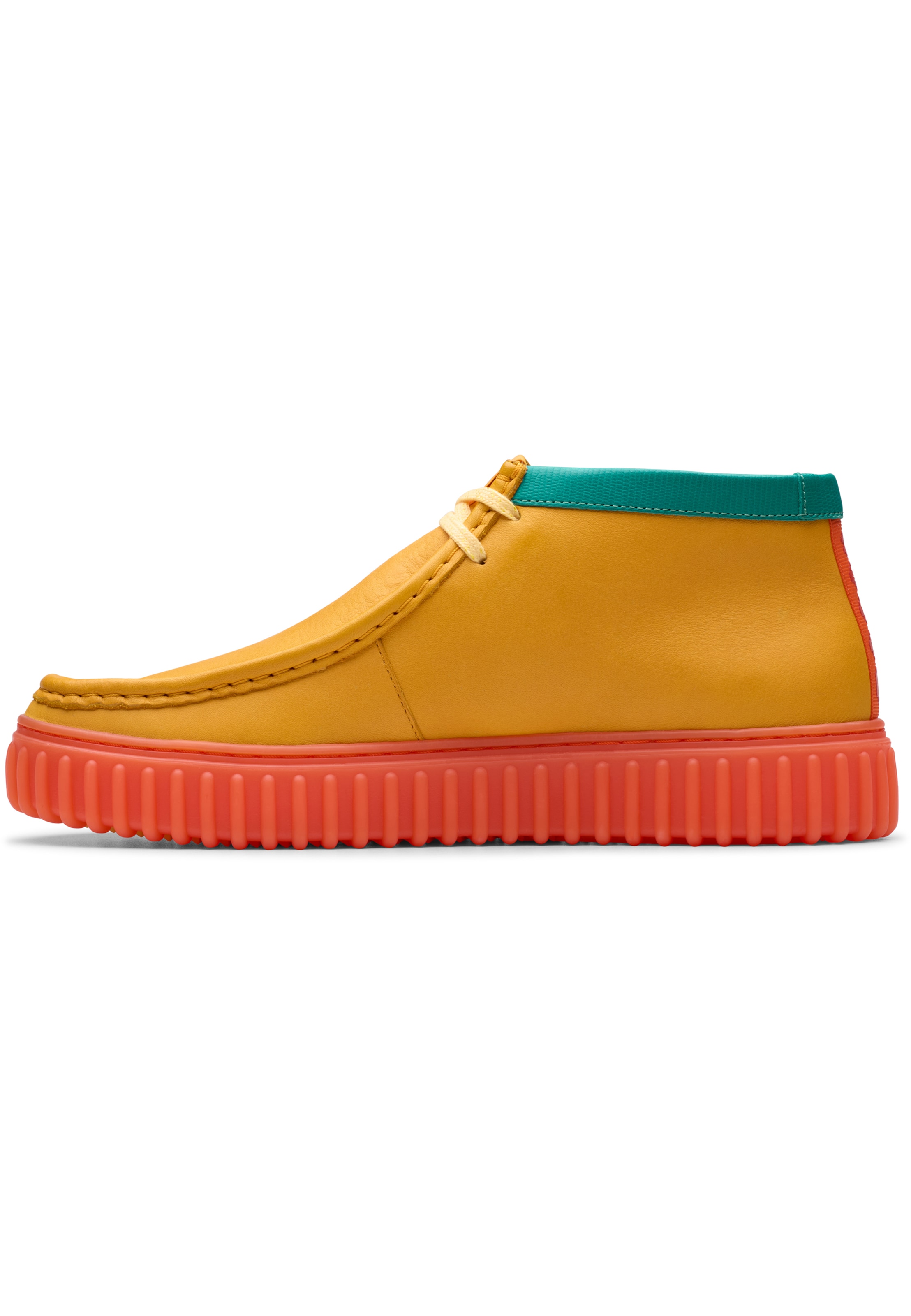 CLARKS Lace-Up Shoes 'Torhill Explore' in Orange: front