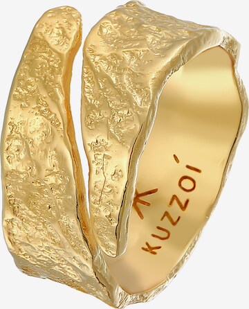 KUZZOI Ring in Goud: voorkant