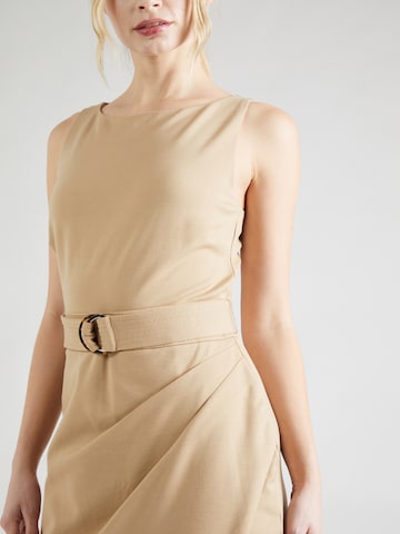 Lauren Ralph Lauren Pouzdrové šaty – béžová