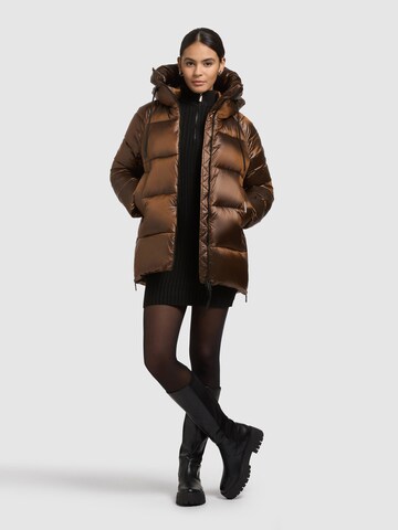 khujo Winter jacket 'Cara' in Brown