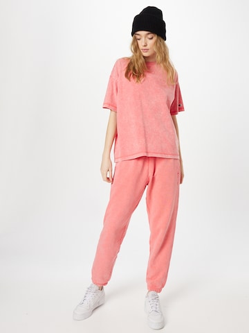 Champion Authentic Athletic Apparel Tapered Hose in Pink