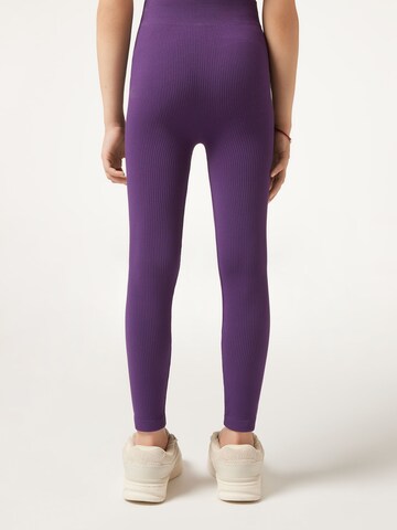 CALZEDONIA Skinny Leggings in Lila