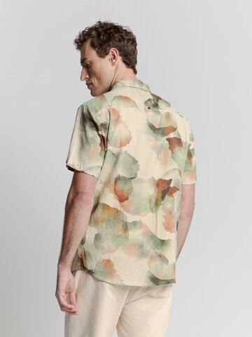No Excess Regular fit Overhemd in Beige