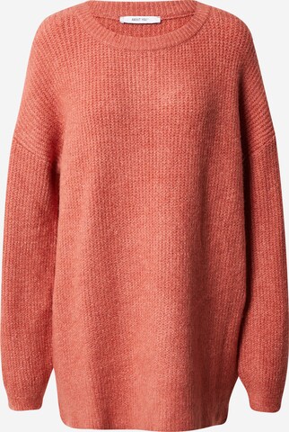 ABOUT YOU Oversized Sweater 'Mina' in Orange: front