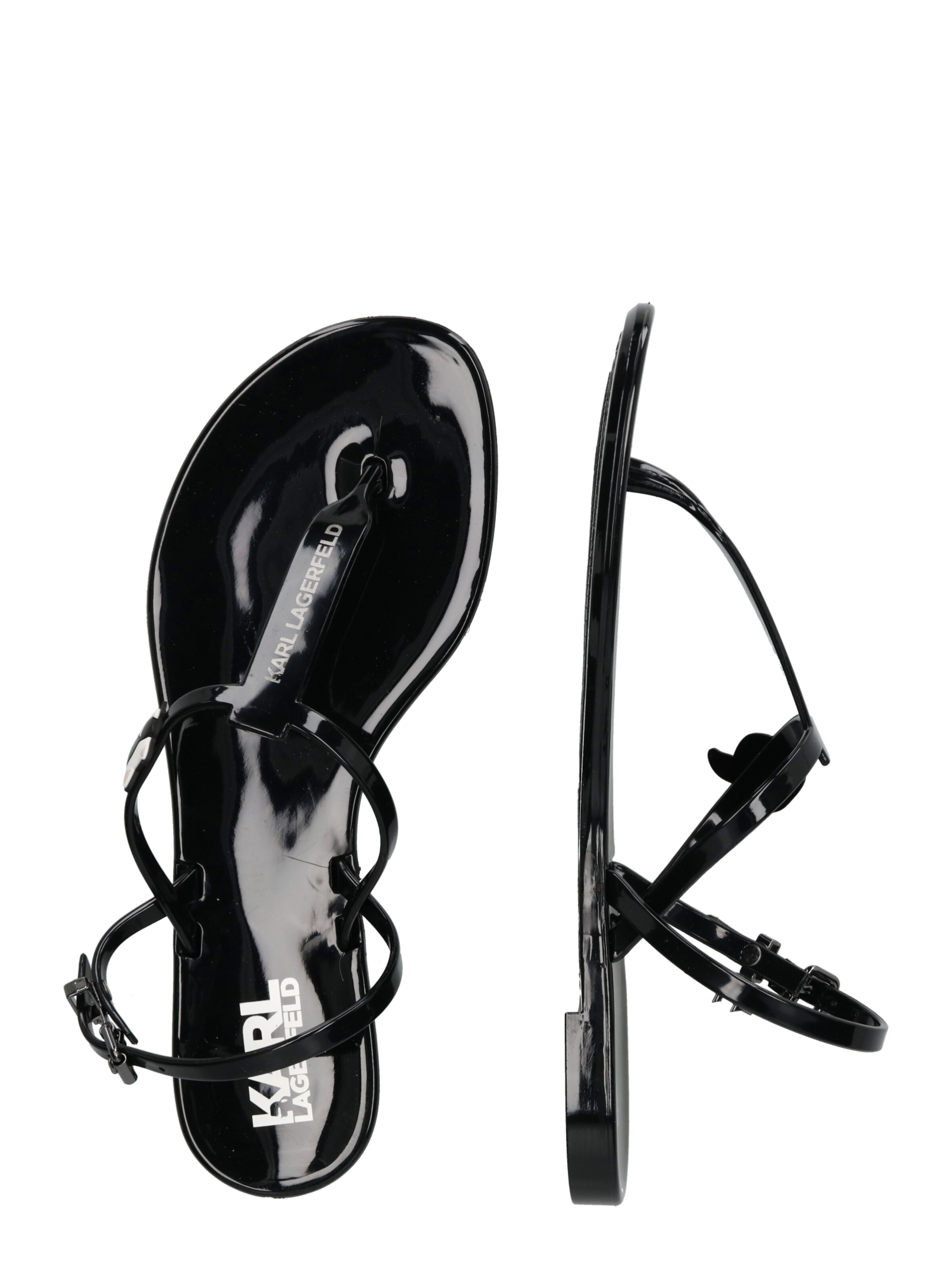 Séparateur d'orteils Karl Lagerfeld en noir