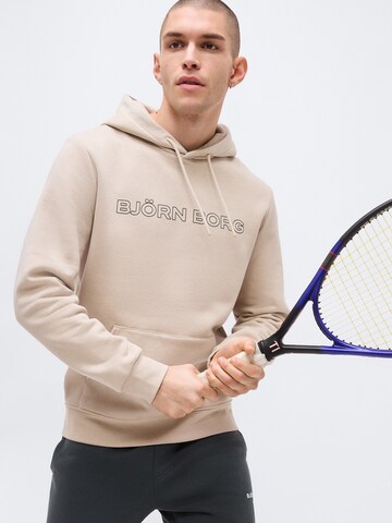 BJÖRN BORG - Camiseta deportiva 'BORG ESSENTIAL 3' en beige