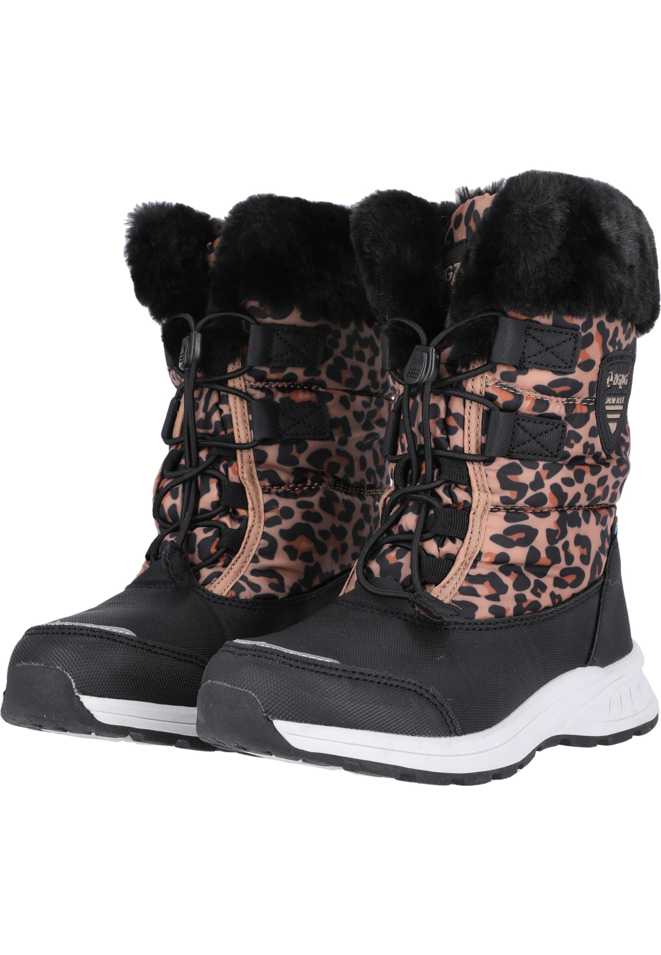 ZigZag Snowboots 'Wesend' in Zwart