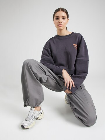WRANGLER Μπλούζα φούτερ 'PUFFY CREW SWEAT' σε μαύρο