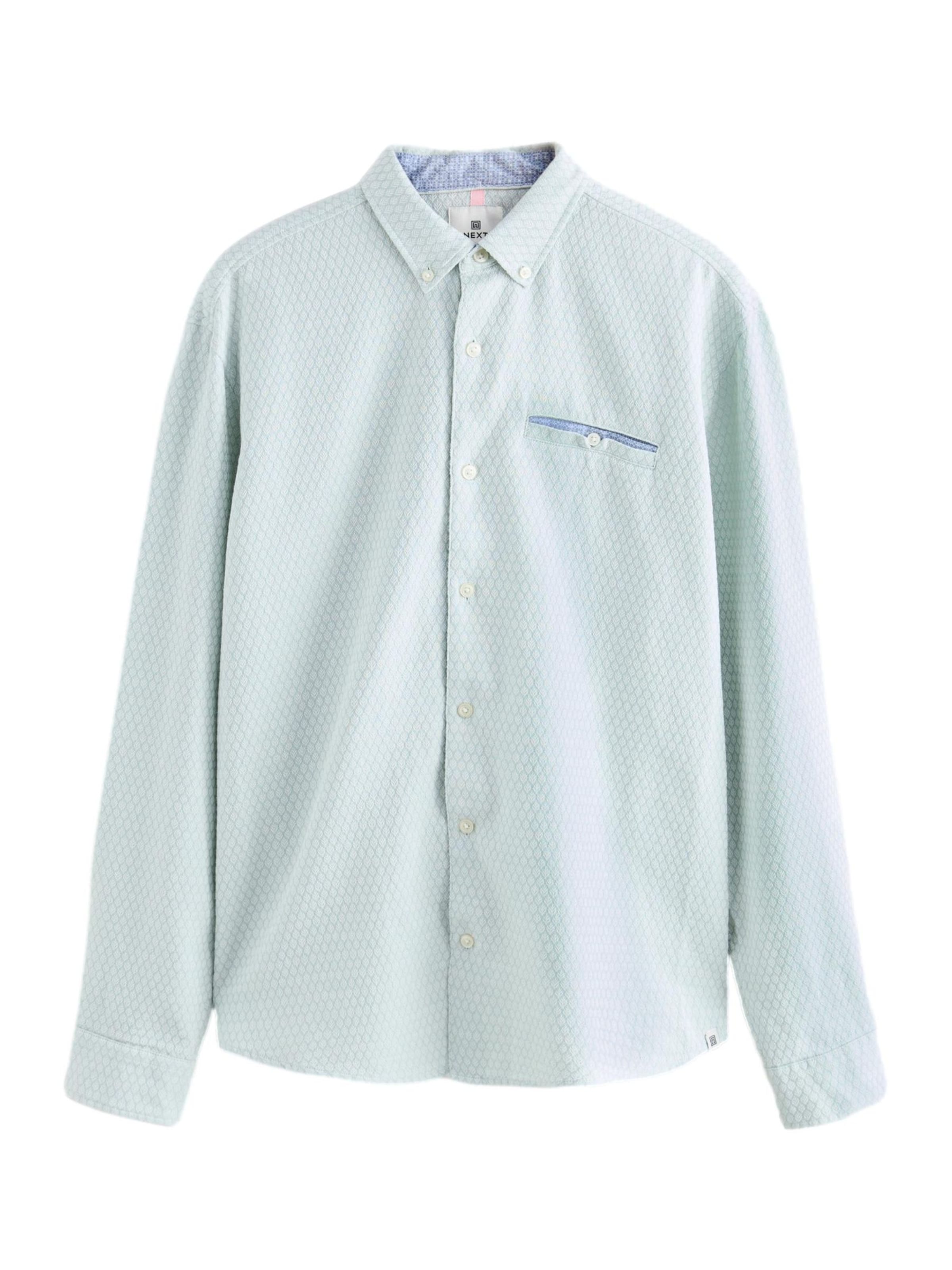 Next Рубашка в Зеленый: спереди
