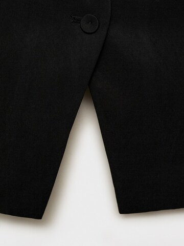 MANGO Anzugweste 'Amalfi' in Schwarz