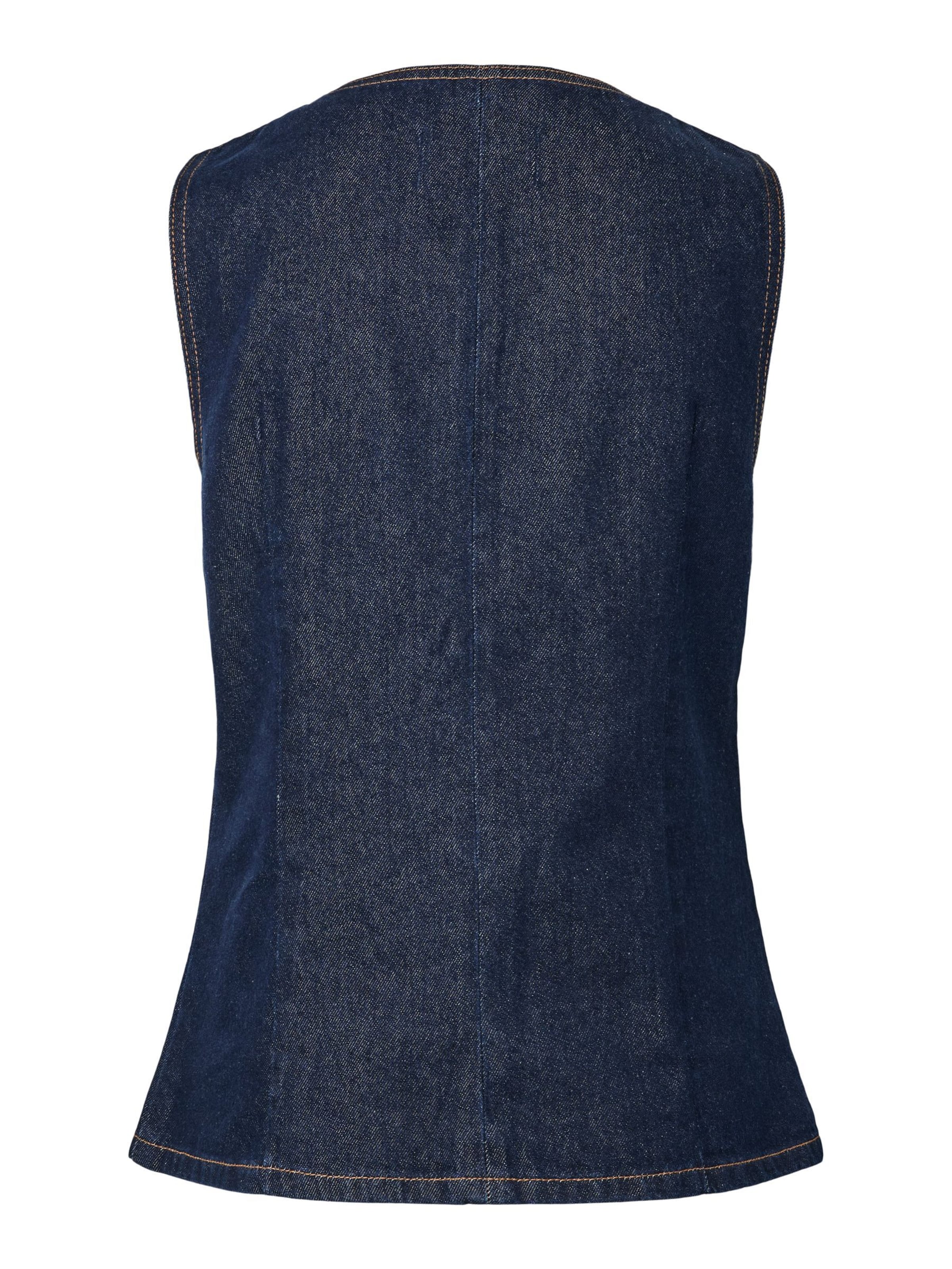 Gilet PIECES en bleu