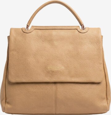 Borsa a mano 'Borsa a Mano Pelle Virginia Rhinè 35x30 cm' di Virginia Rhinè in beige: frontale