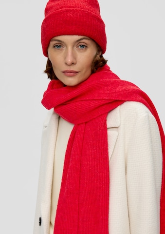 s.Oliver BLACK LABEL Scarf in Red: front