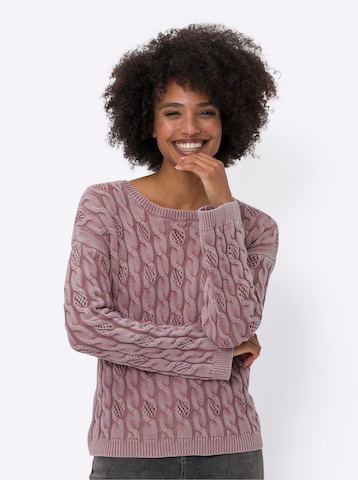 Pullover di heine in rosa: frontale