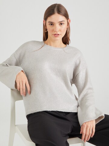 Pull-over 'PCROI' PIECES en gris : devant