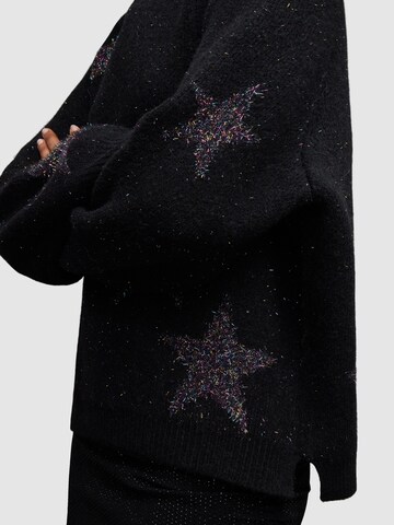 juoda AllSaints Megztinis 'STAR TINSEL'