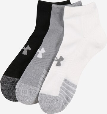 UNDER ARMOUR Athletic Socks in Grey: front