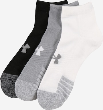 Chaussettes de sport UNDER ARMOUR en gris : devant