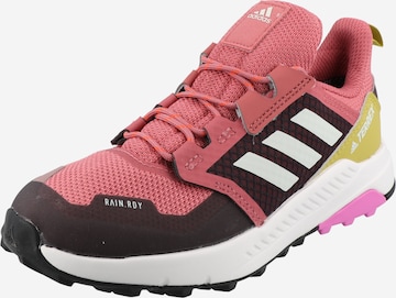 ADIDAS TERREX Athletic Shoes 'Trailmaker Rain.Rdy' in Red: front