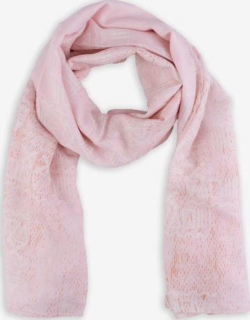 Passigatti Wrap 'Damenschal Passigatti' in Pink: front