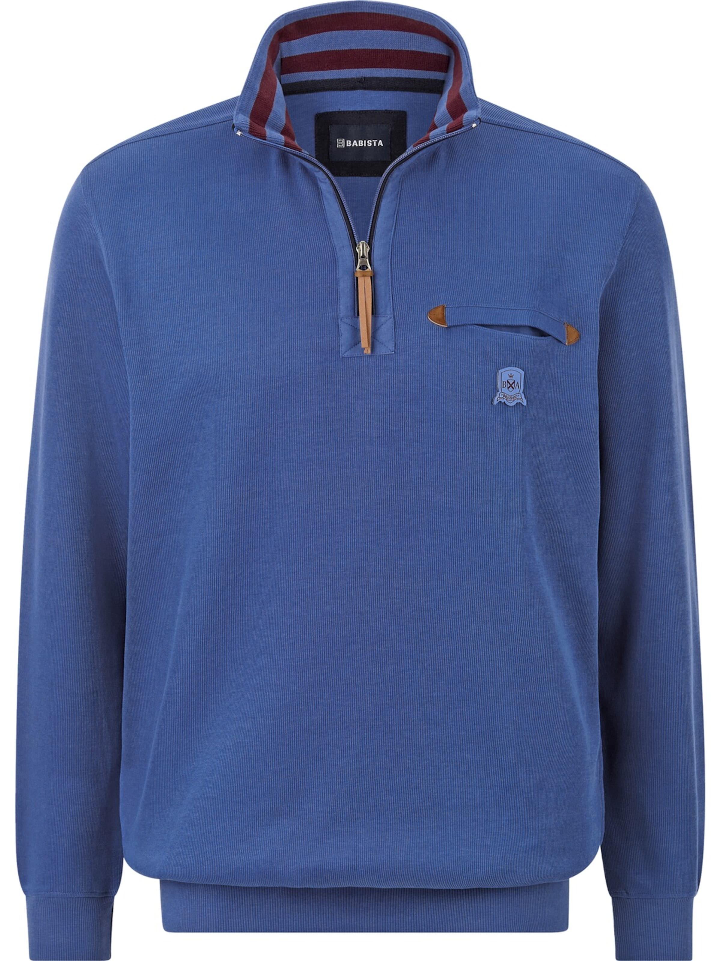 BABISTA Sweatshirt ' Florinoz ' in Blau: Vorderseite