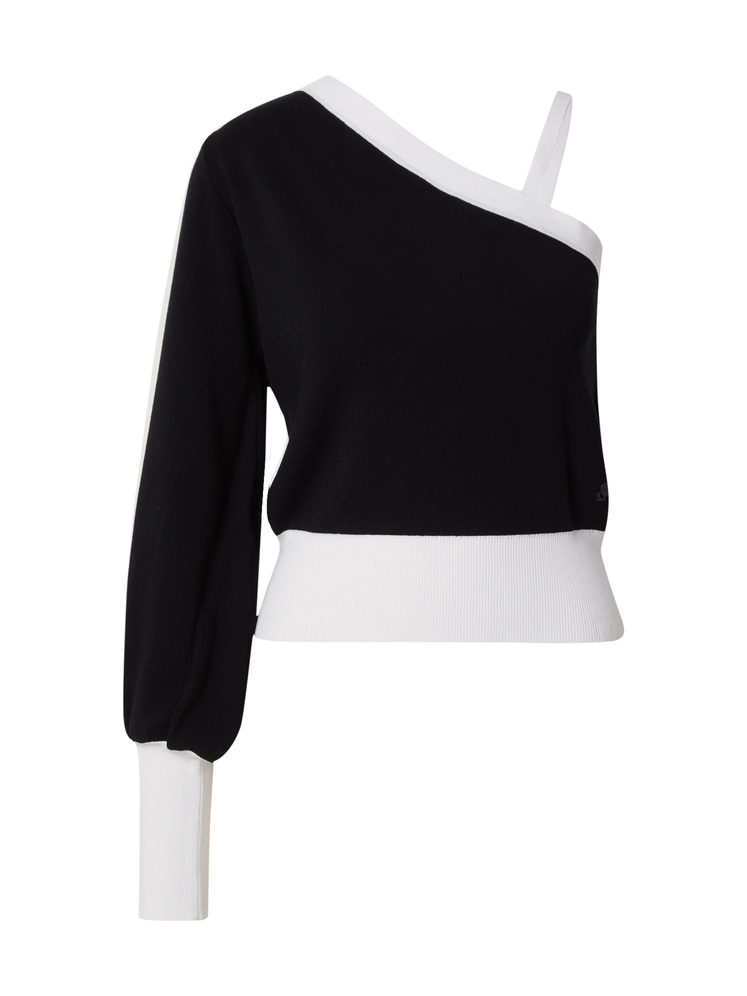 Pullover di Karl Lagerfeld in nero: frontale