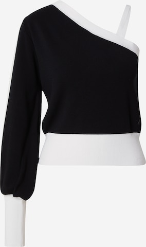 Karl Lagerfeld Pulóver - fekete: elől