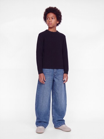 Jack & Jones Junior Πουλόβερ 'JJJaxon' σε μαύρο