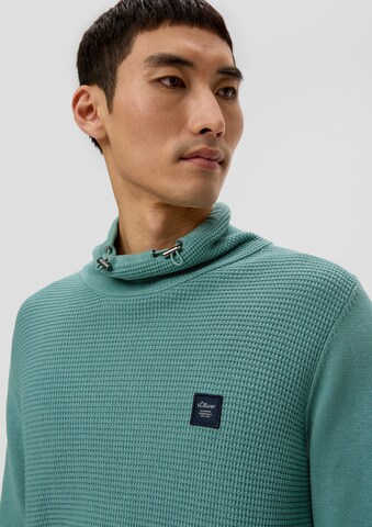 Pull-over s.Oliver en vert