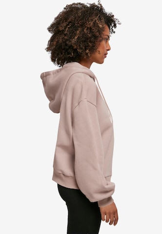 Merchcode Sweatshirt 'Peanuts - If you like it wear it' in Pink