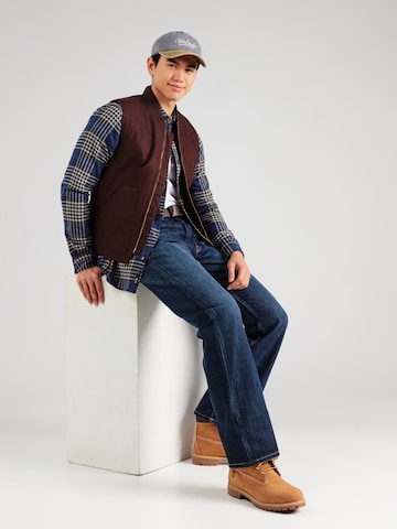 Only & Sons Slim fit Button Up Shirt 'ONSGUDMUND' in Blue