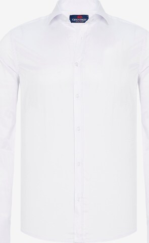 CIPO & BAXX Slim fit Business Shirt 'HENSON' in White: front