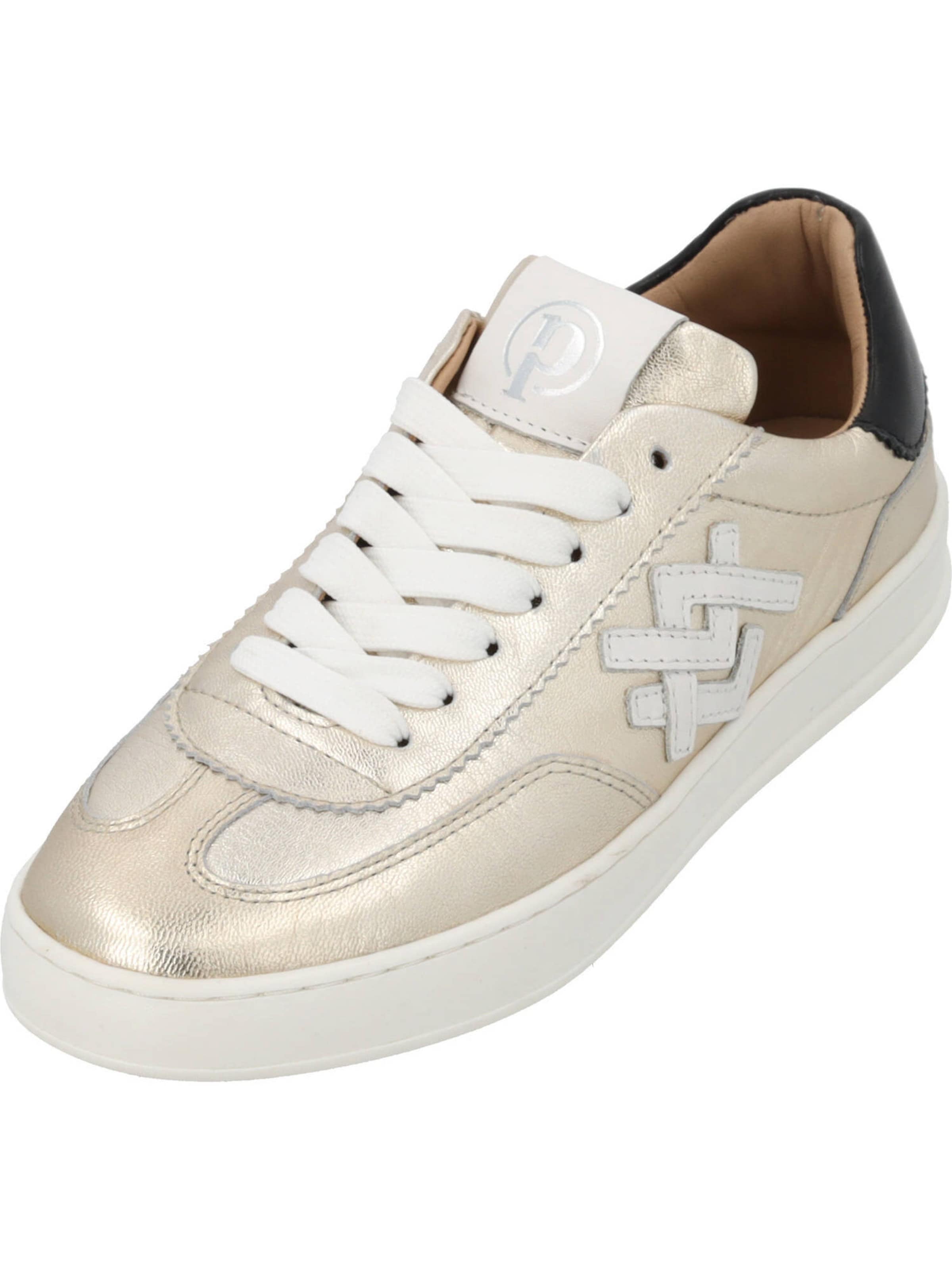 Palado Platform trainers 'Bonefee' in Gold: front