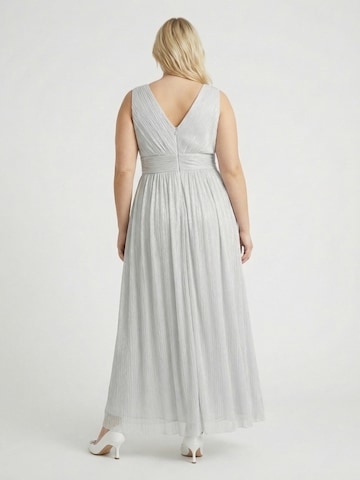 GUIDO MARIA KRETSCHMER FOR BRIDGERTON Festkjole 'Lady in Silver' i sølv