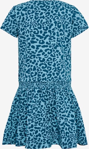 Robe 'FLOWY AOP' Hummel en bleu